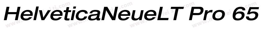 HelveticaNeueLT Pro 65 Md字体转换